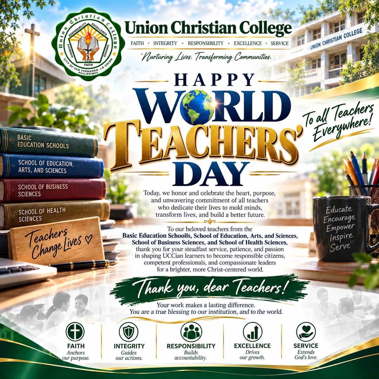 Happy World Teachers’ Day: Honoring the Hearts and Hands That Shape the Future