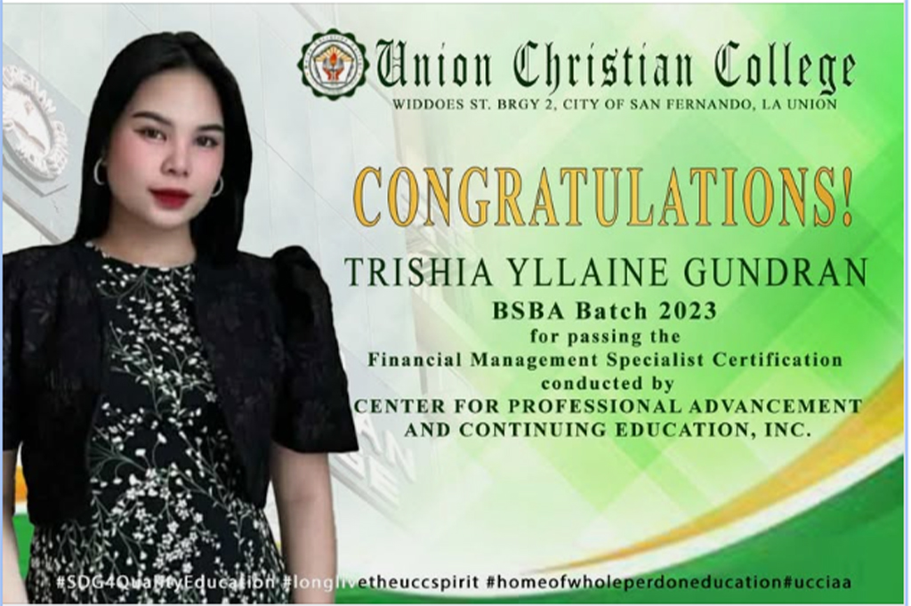 𝐀𝐋𝐔𝐌𝐍𝐈 𝐔𝐏𝐃𝐀𝐓𝐄 𝗜 𝐆𝐮𝐧𝐝𝐫𝐚𝐧 𝐀𝐜𝐞𝐬 𝐅𝐢𝐧𝐚𝐧𝐜𝐢𝐚𝐥 𝐌𝐚𝐧𝐚𝐠𝐞𝐦𝐞𝐧𝐭 𝐒𝐩𝐞𝐜𝐢𝐚𝐥𝐢𝐬𝐭 𝐂𝐞𝐫𝐭𝐢𝐟𝐢𝐜𝐚𝐭𝐢𝐨𝐧
